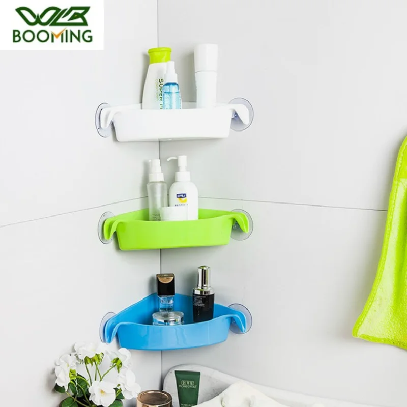 WBBOOMING пластиковый настенный угловой стеллаж для хранения органайзер чашек дома