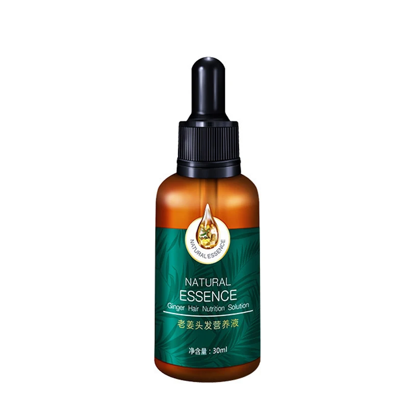 

Hair Growth Hair Care Essential Improves Hair Loss Hair Growth Gloss Oil 30ML Repairs Ginger ingredients Hair Care Oil