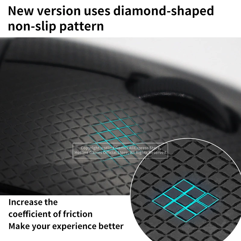 Hotline Games Mouse Anti-Slip Tape Противоскользящая Лента для мыши Logitech G603 Противоскользящие