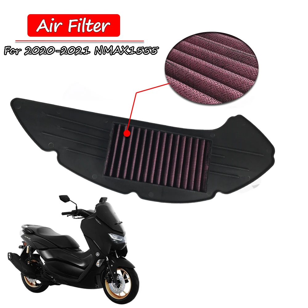 

Modified Parts Motorcycle Accessories Air filter Shiled Cover Cap Intake Cleaner for Yamaha NMAX155 NMAX 155 N MAX 155 2020 2021