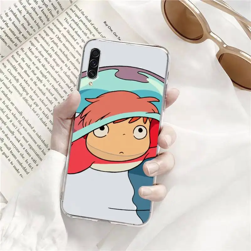 

Hayao Miyazaki anime Phone Case Transparent for Samsung s9 s10 s20 Huawei honor P20 P30 P40 xiaomi note mi 8 9 pro lite plus