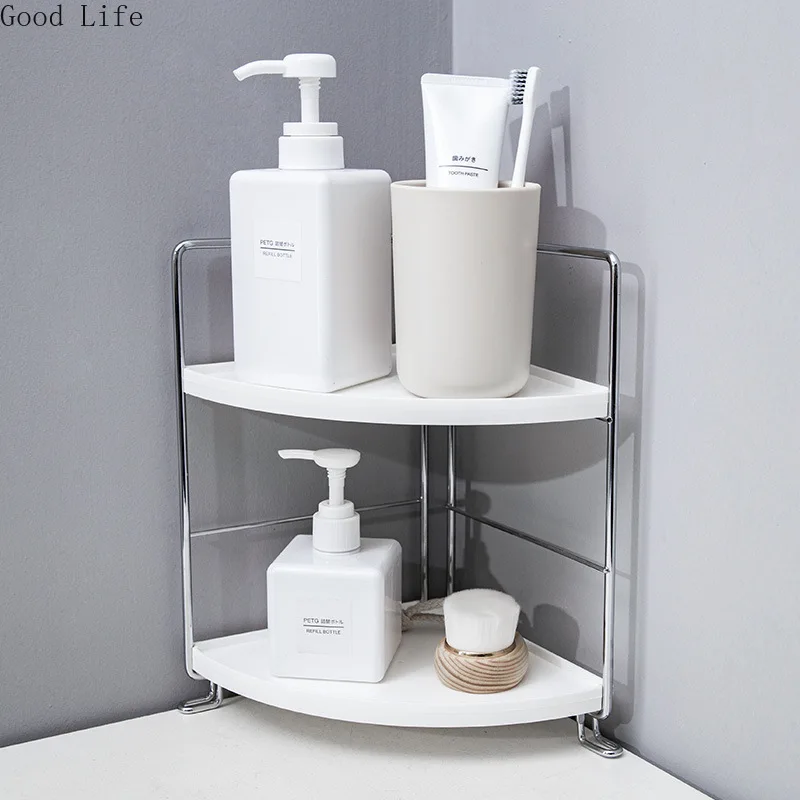 Настольная полка стойка для хранения косметики кованое железо общежития