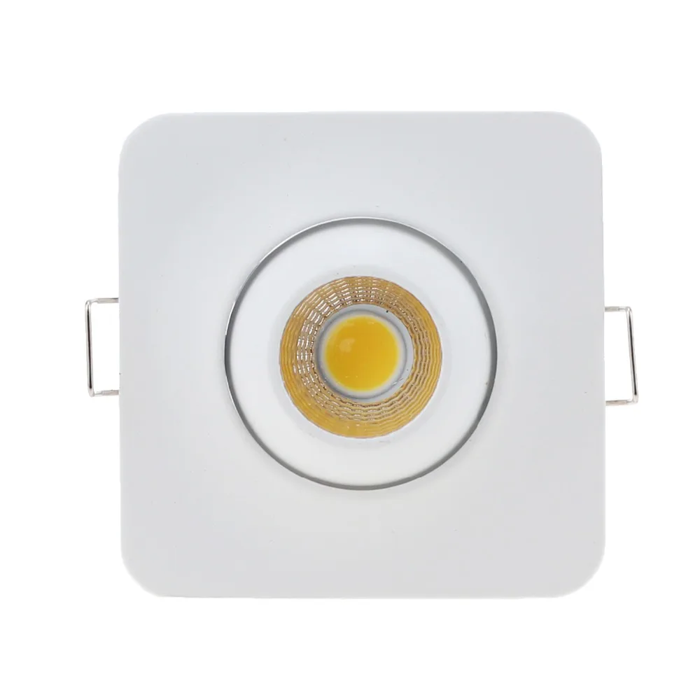 10 шт./лот регулируемые светодиодные потолочные светильники 3 Вт COB поверхностное