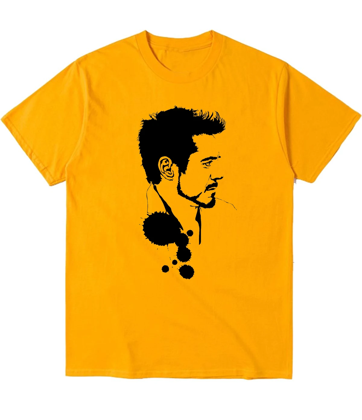 

Robert Downey J T Shirt Men's Boy New Clothes 2021 Trend 100% Cottonhigh Quality and Custom Clothing Slim Fit Casual