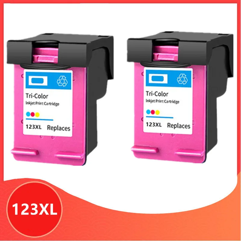 Цветной совместимый с hp 123 XL сменный чернильный картридж для hp123 123XL Deskjet 1110 2130 2132