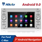 Автомагнитола Hikity 2 din на Android для Ford Focus 2 Mondeo SC-Max Kuga Fiesta Fusion 7 дюймов мультимедийный видеоплеер GPS Авторадио