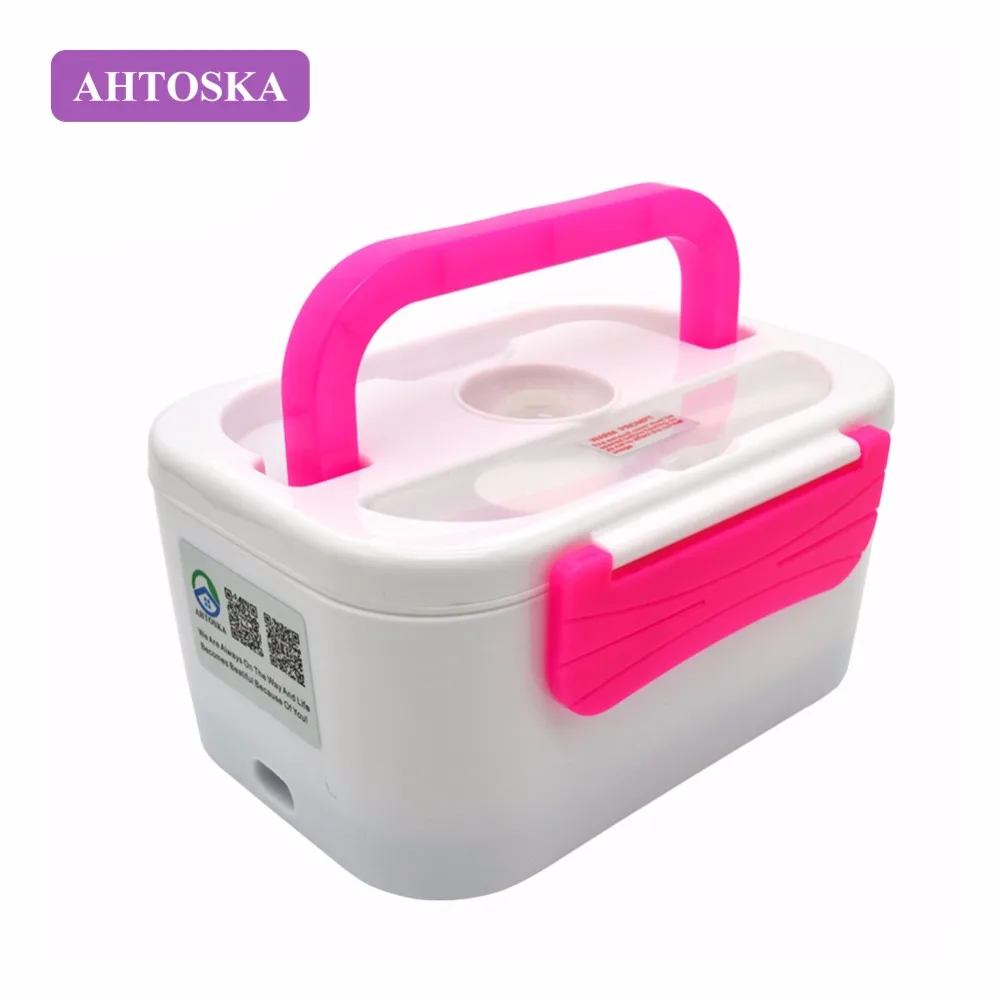 AHTOSKA Электрическая Подогреватель 220 В / 12 Отопление Lunch Box Двухслойная Автомобиль
