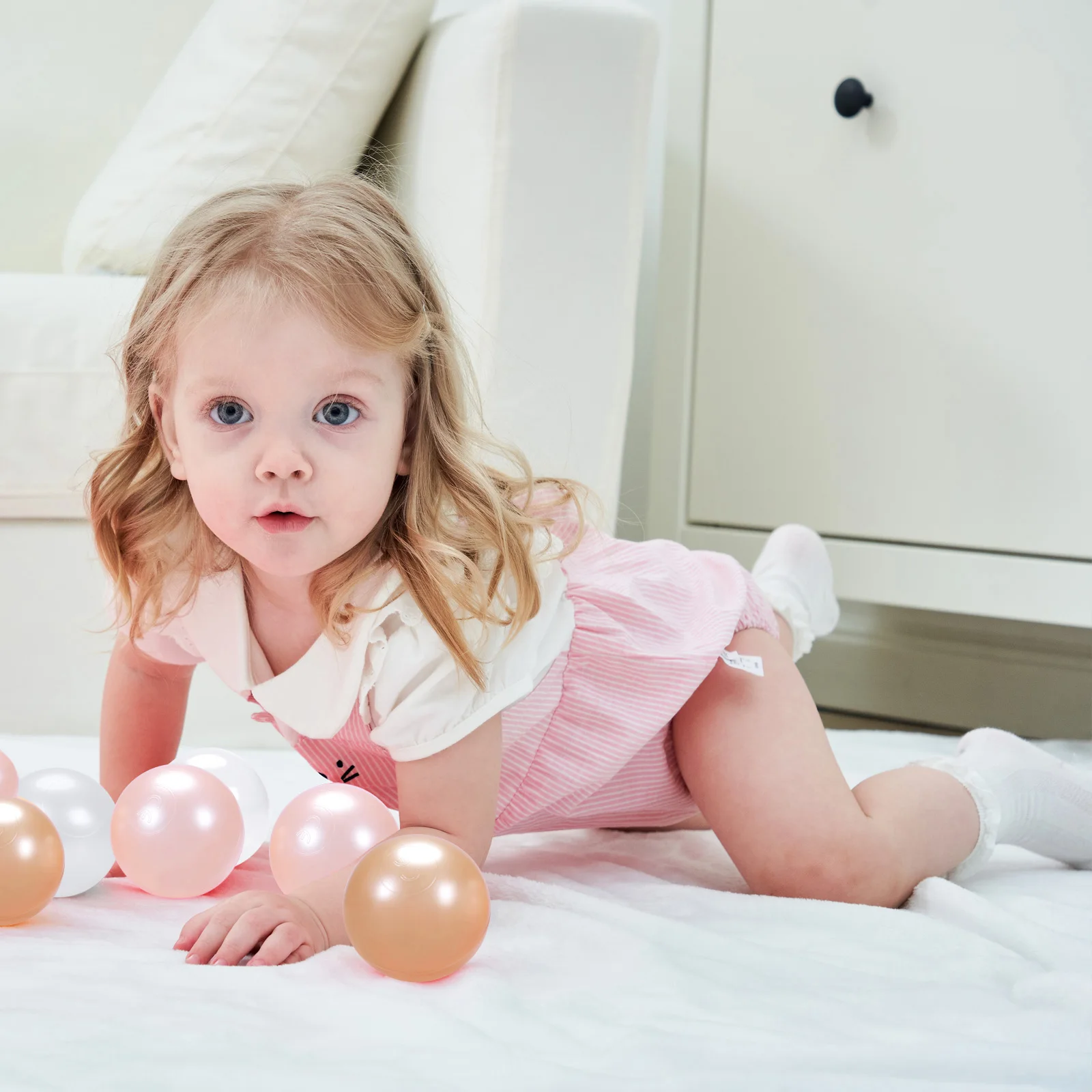 100 упаковок шаров для палатки без БФА разноцветные пластиковые шарики детские