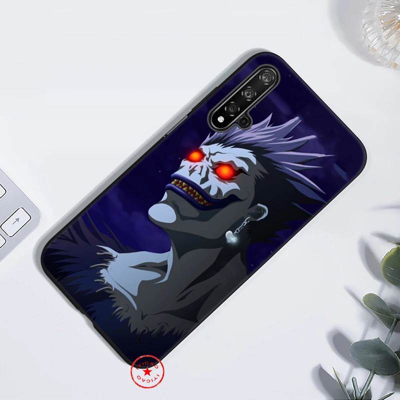 IYICAO Death Note Anime Soft Case for Huawei Honor 20 10 9 9X 8X 8C 7X 7C 7A 6A Lite Pro View Silicone |
