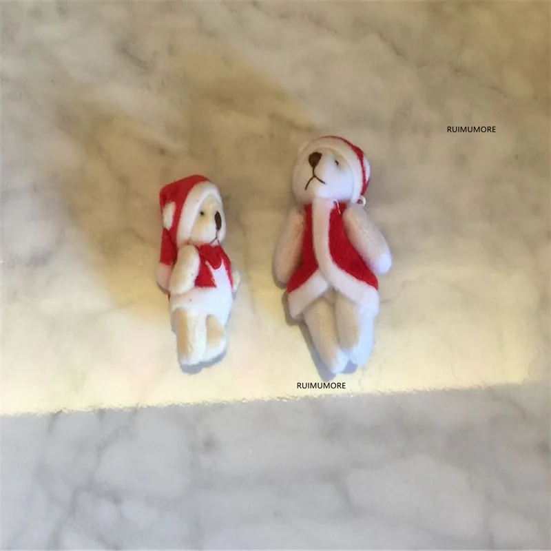 2 модели новый 4 6 5 см прибл. Футболка Принт &quotМедвежонок&quot плюшевые игрушки