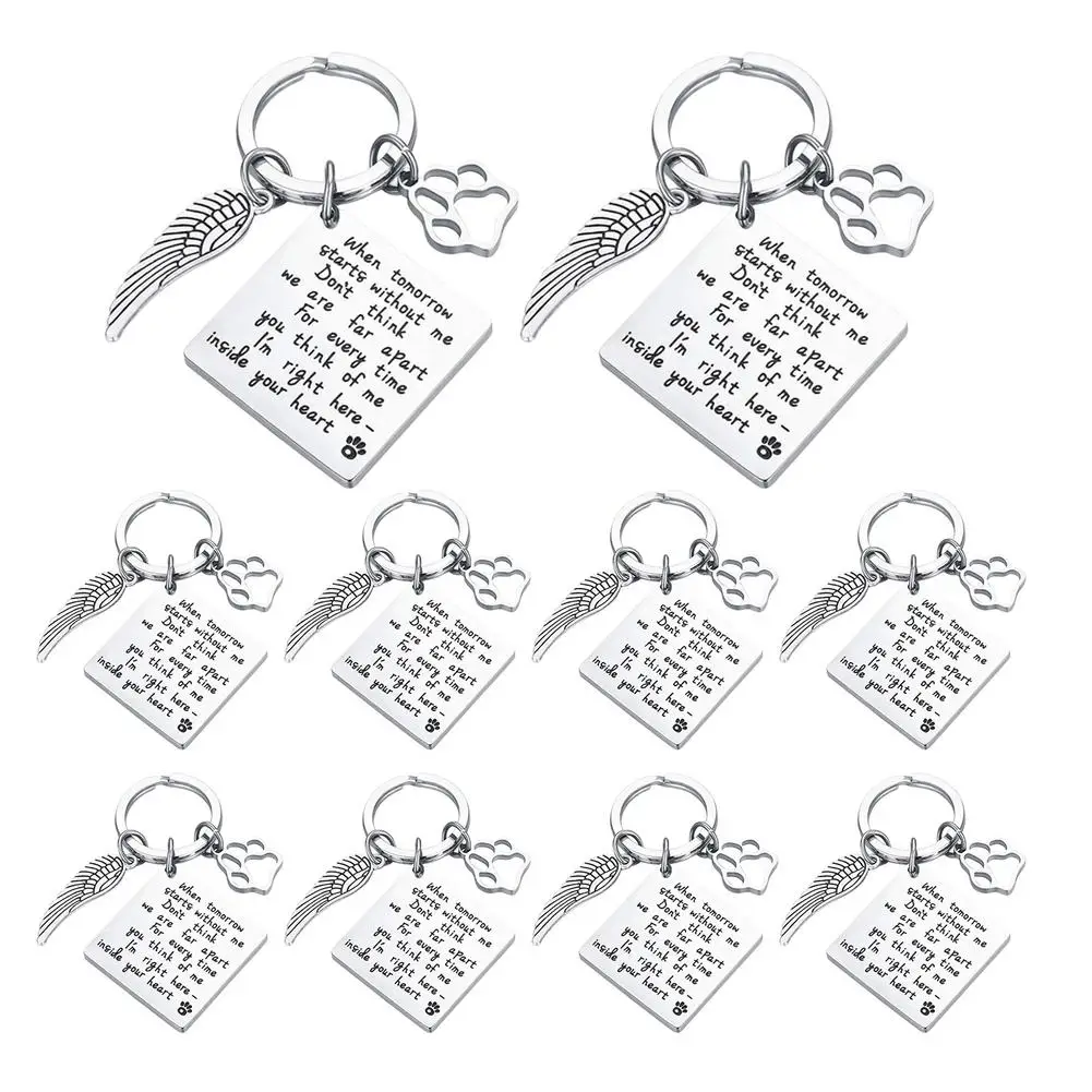 

Модный Мемориальный брелок для домашних животных, подвеска для собаки, белый мальтский животный, колокольчик, эмалированный брелок, женска...