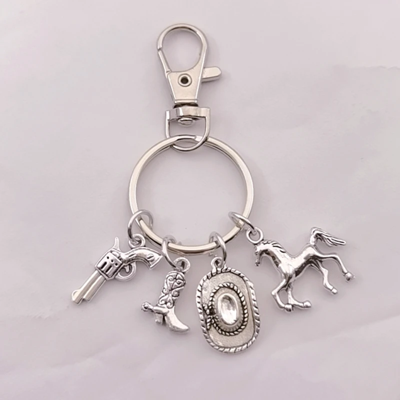 1 шт. брелок с подвеской в виде пистолета | Брелки