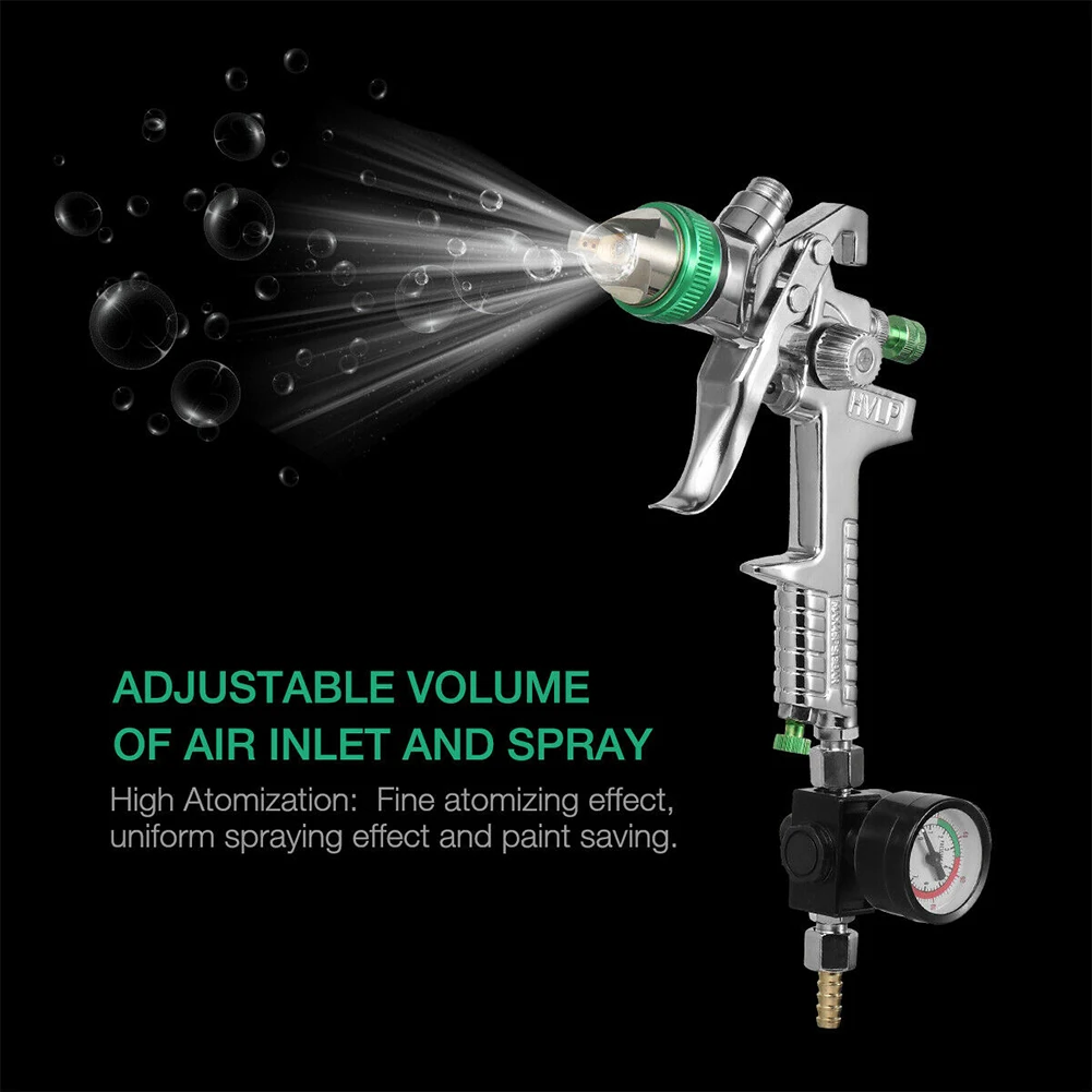 

2.5mm Heavy Bodied Full Adjustment HVLP Sprayer Maintenance For Auto Paint Primer Furniture High Build Professional Practical