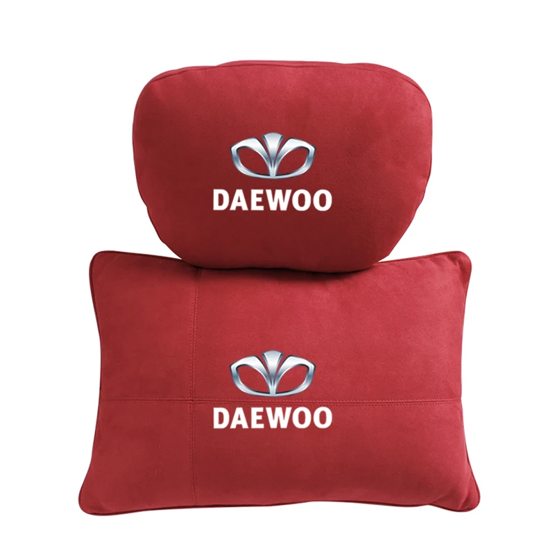 Супер мягкий замшевый чехол для подголовника автомобиля подушка поддержки шеи