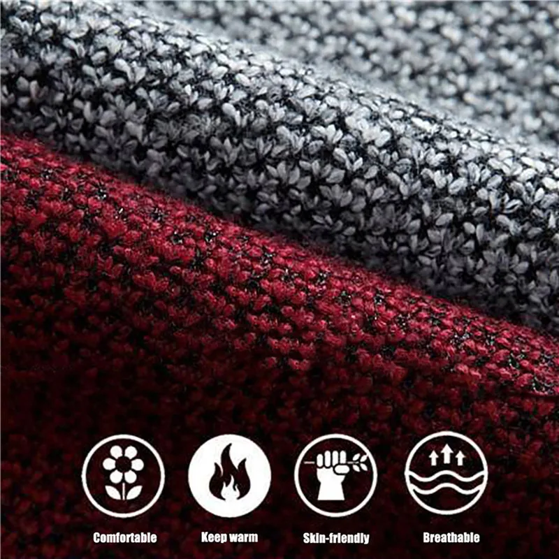 2020 New Solid Men's Sweaters Autumn Winter Warm Zipper Vest Men Casual Knitwear Sweatercoat Male Colthes | Мужская одежда