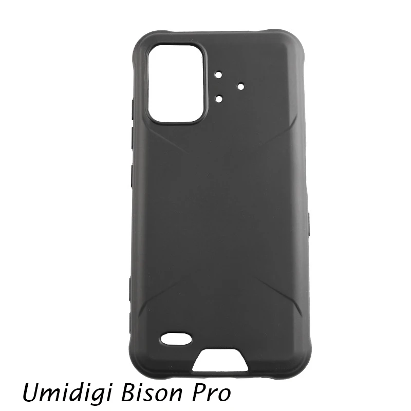 for umidigi bison pro case back cover tpu silicon clear phone case for umidigi bison x10 pro phone shell transparent black case free global shipping