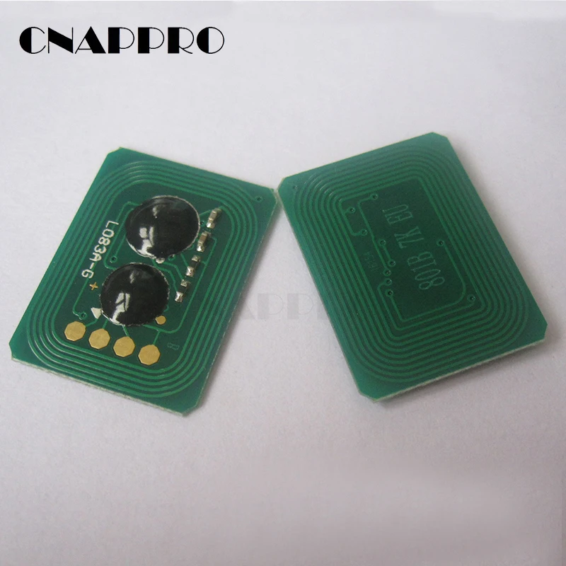 8 шт. чип картриджа с тонером для OKI Okidata C6100 C6150 C 6100 6150 43865720 43865719 43865718 43865717 чипы