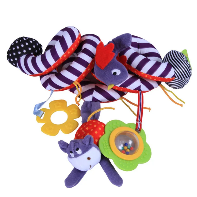

Baby Bed Rattle Mobile Hanging Toys Multifunctional Rattle Cartoon Baby Toys for 0-3years Infant Baby Stroller Toys Ornaments