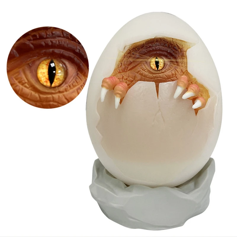 

Dinosaur Night Light for Kids 3D Dinosaur Toys Egg Lamp Remote Rechargeable Birthday Christmas New Year Gifts