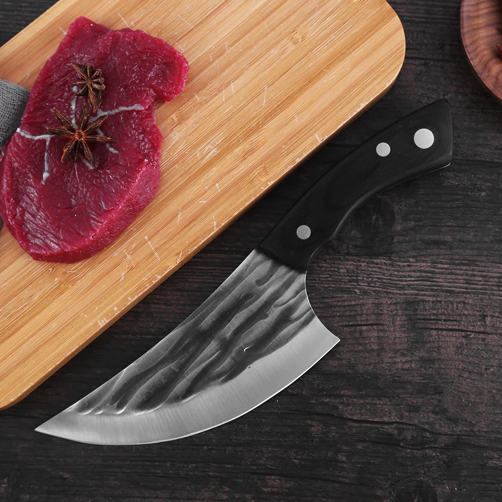 XYj 6 дюймов кованый нож обвалочный Ножи пластичный монтаж прочная лопасть с