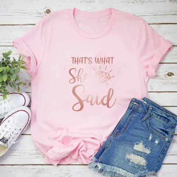 Вечерние футболки с короткими рукавами для невесты и подружки | Женская одежда