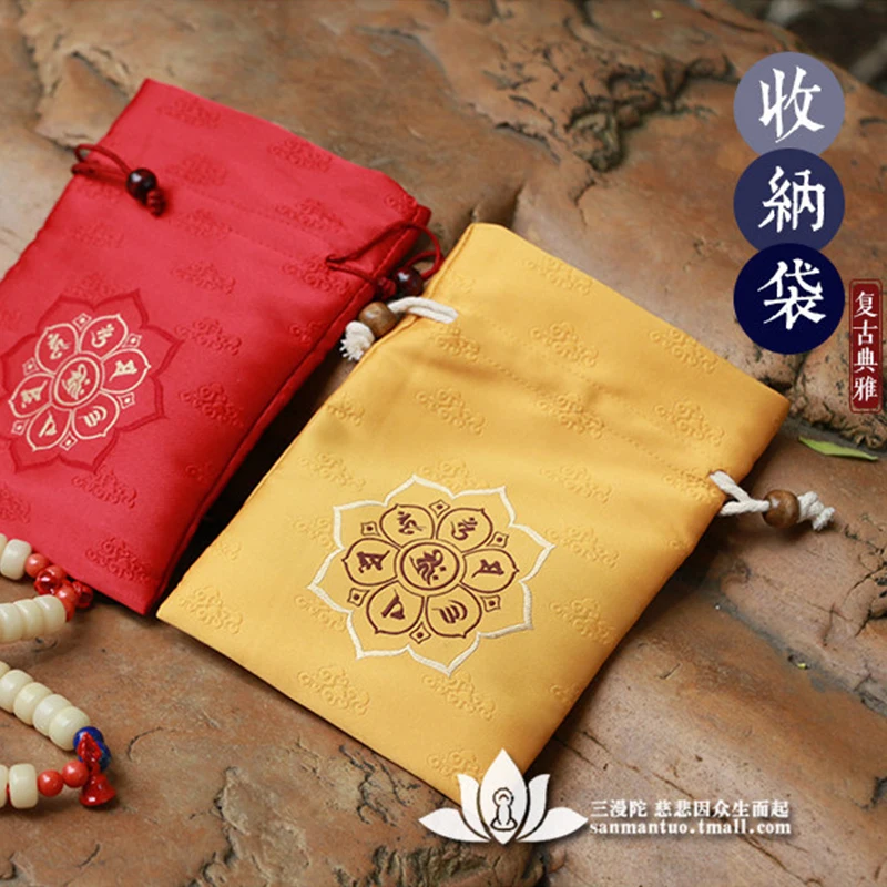 Сумки с изображением Будды и Дзена подарочные сумки для драгоценностей