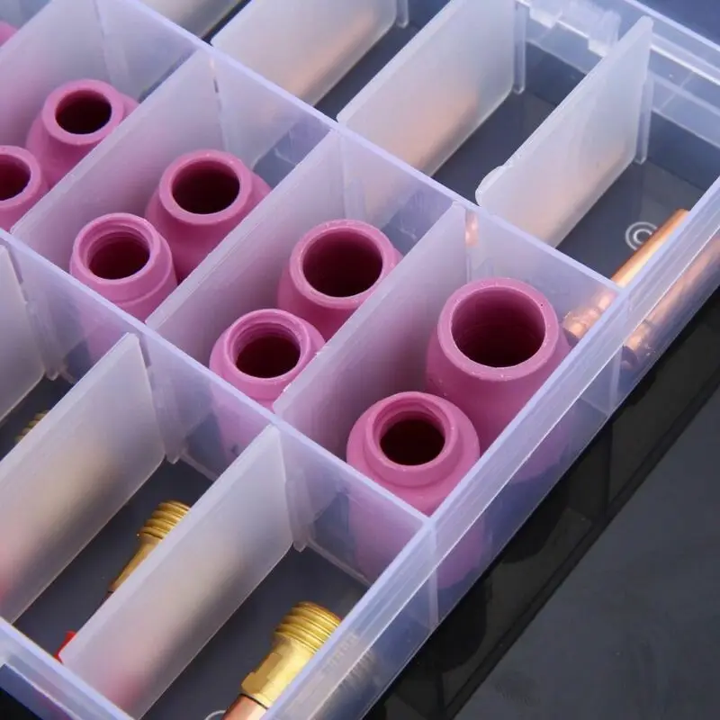 Для выведения токсинов 40 шт сварочный фонарь цанги газовое сопло объектив Pyrex