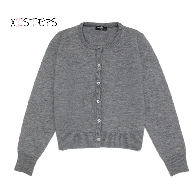 

Soft Women Knitted Cardigans Long Sleeve Female Knitted Coat Autumn Femme Outwear Grey Red Purple Knitting Sweaters Tops