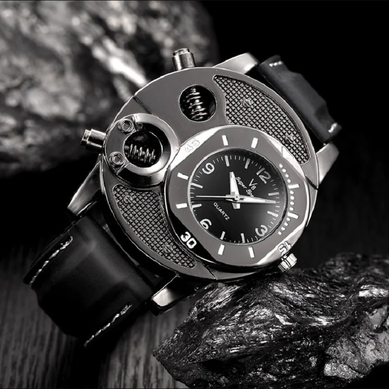 Повседневные спортивные часы для мужчин синие топовые брендовые роскошные