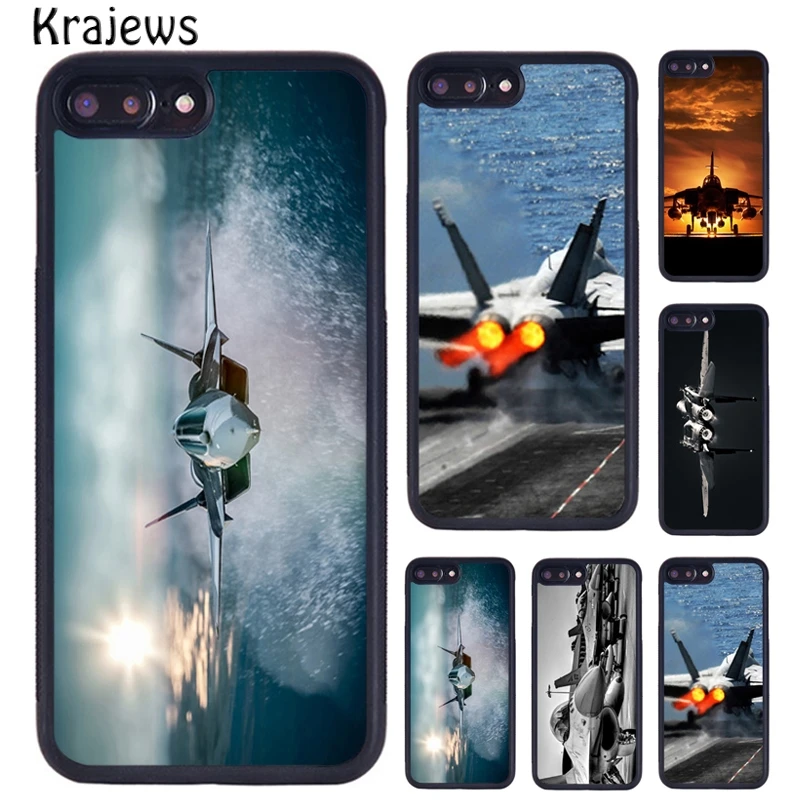 Чехол для телефона krajew Jet с самолетом iPhone 5 6 S 7 8 Plus 11 12 13 Pro X XR XS Max Samsung Galaxy S6 S8 S9 S10 |