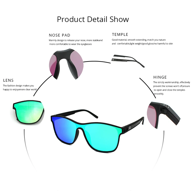 Солнцезащитные очки zenotic брендовые модные квадратные UV400|Мужские солнцезащитные