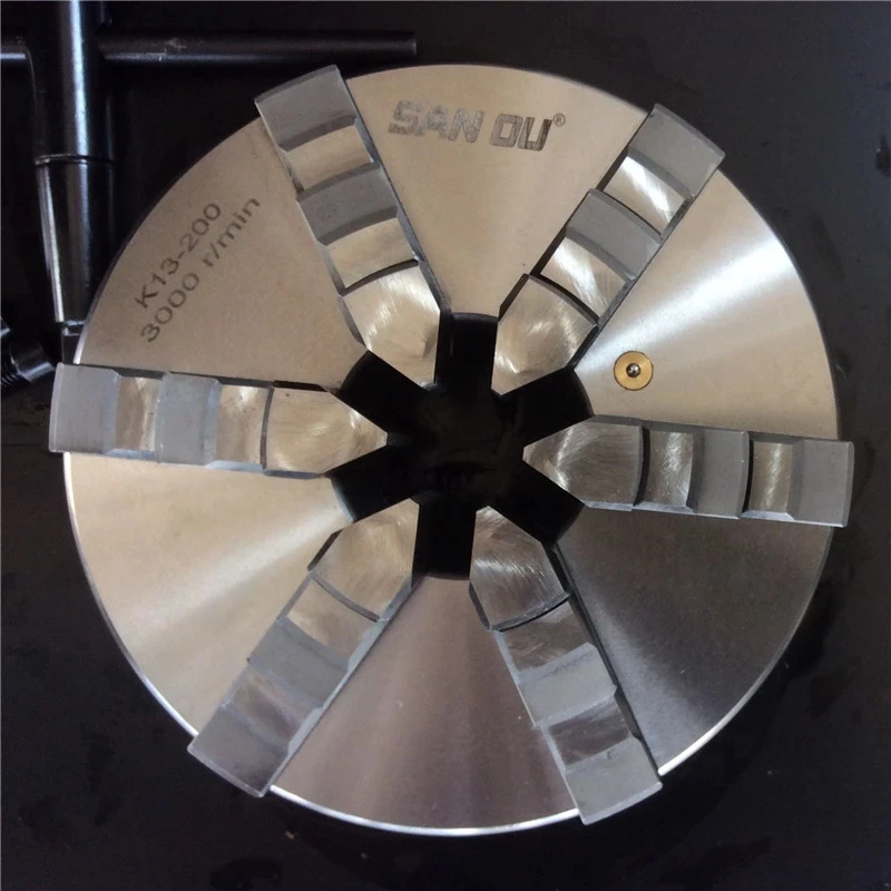 

Jaw Lathe Chuck Lathe Chuck 6Jaw 125mm Self-Centering Six Jaw 5'' Chuck M8 for CNC Milling Lathe Machine K13-125
