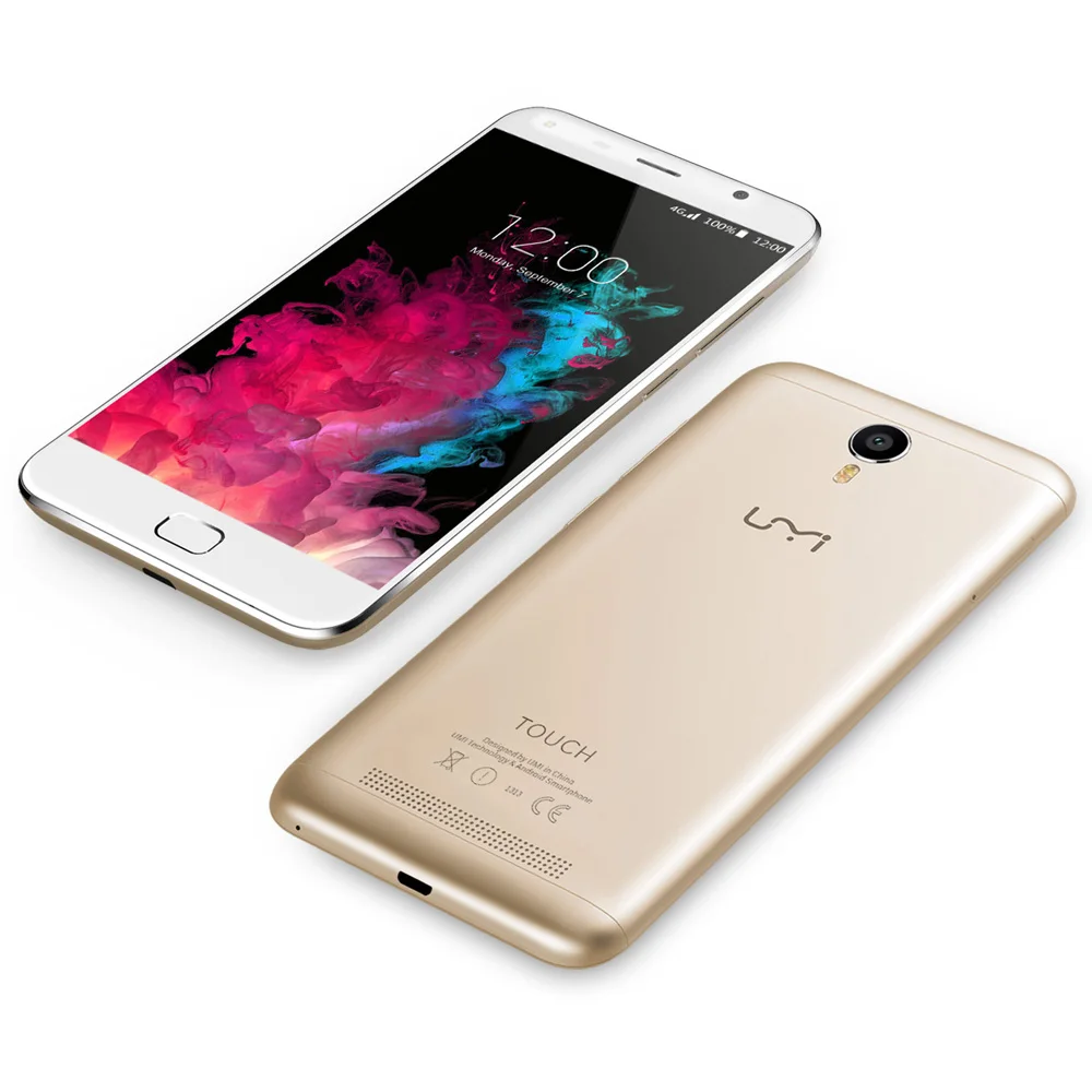 UMIDIGI сенсорный 4G смартфон 5," 2.5D 1920*1080 Android 6 3 Гб 16 Гб 5 Мп+ 13 МП Две камеры отпечатков пальцев OTG двухчастотный WiFi