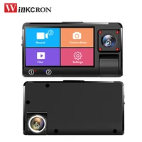 car dash cam video recorder 3 0 inch ips touch dvr camera full hd 1080p 3 camera lens 160 degree lens with wdr full function