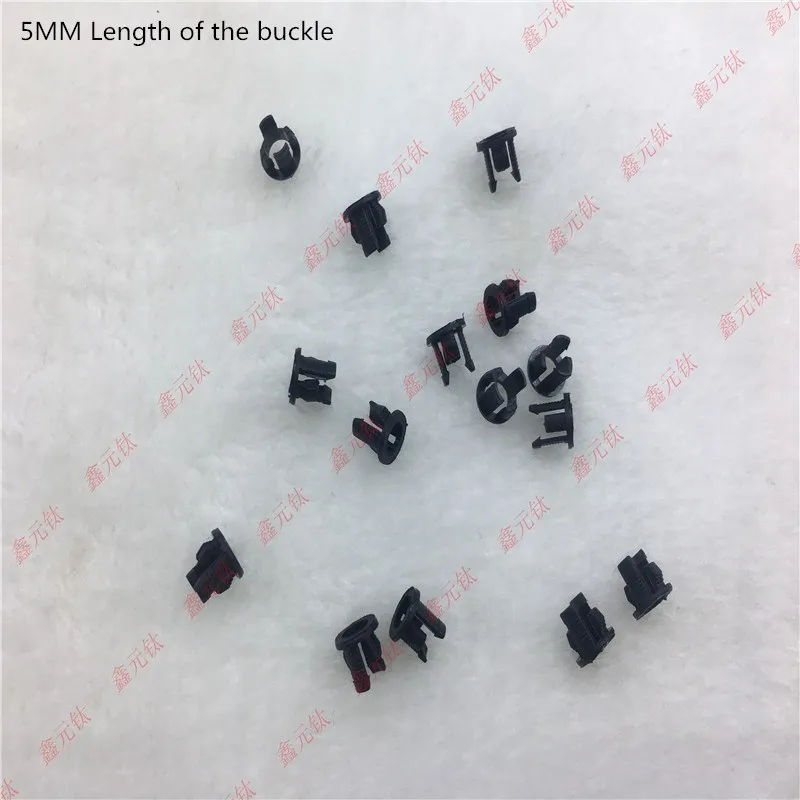 3MM 5MM LED lamp holder black Length of the buckle Four feet flat Button lamp bead Plastic seat 1000pcs/lot