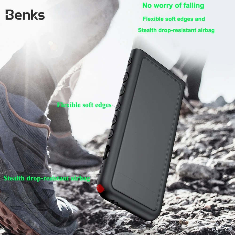 Мягкий Гибкий тонкий защитный чехол Benks для Sony Walkman NW-ZX500 ZX505 ZX507 - купить по