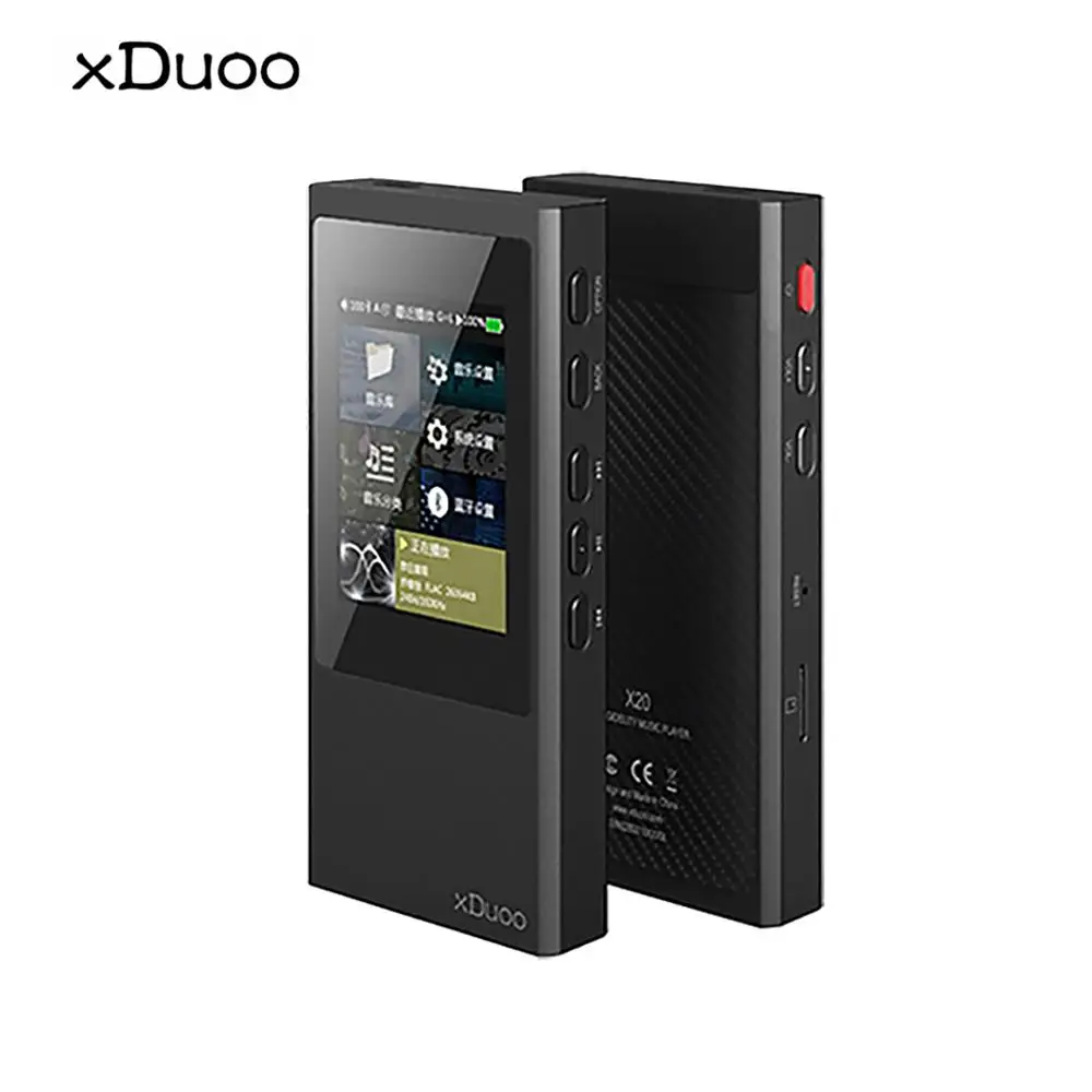 XDuoo X20 сбалансированный воспроизводитель mp3 плеер bluetooth hifi музыкальный плеер без потерь mp3 сенсорный экран портативный flac плеер аудио mp3