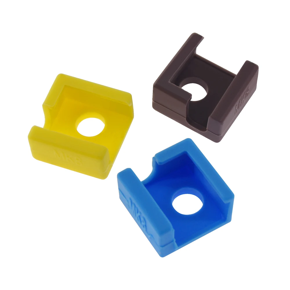 Защитный силиконовый чехол для 3D принтера MK8 Ender 3 нагревательный блок CR10 10S S4 S5 Anet