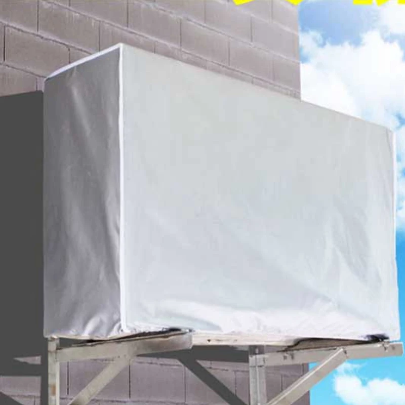 

Waterproof Outdoor Air Conditioning Cover Polyester Air Conditioner Cleaning Cover Washing Anti-Dust Anti-Snow Cleaning Cover