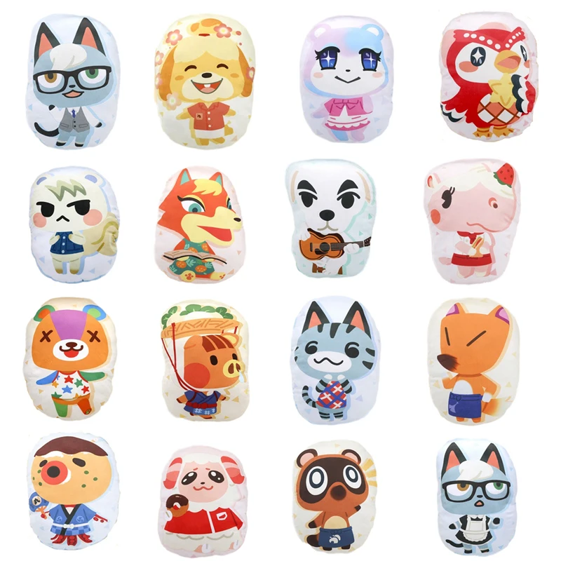 

1pcs 40cm Animal Crossing Plush Pillow Cushion Dolls Raymond K.k Merengue ush Doll Soft Stuffed Toys for Children Kids Gifts