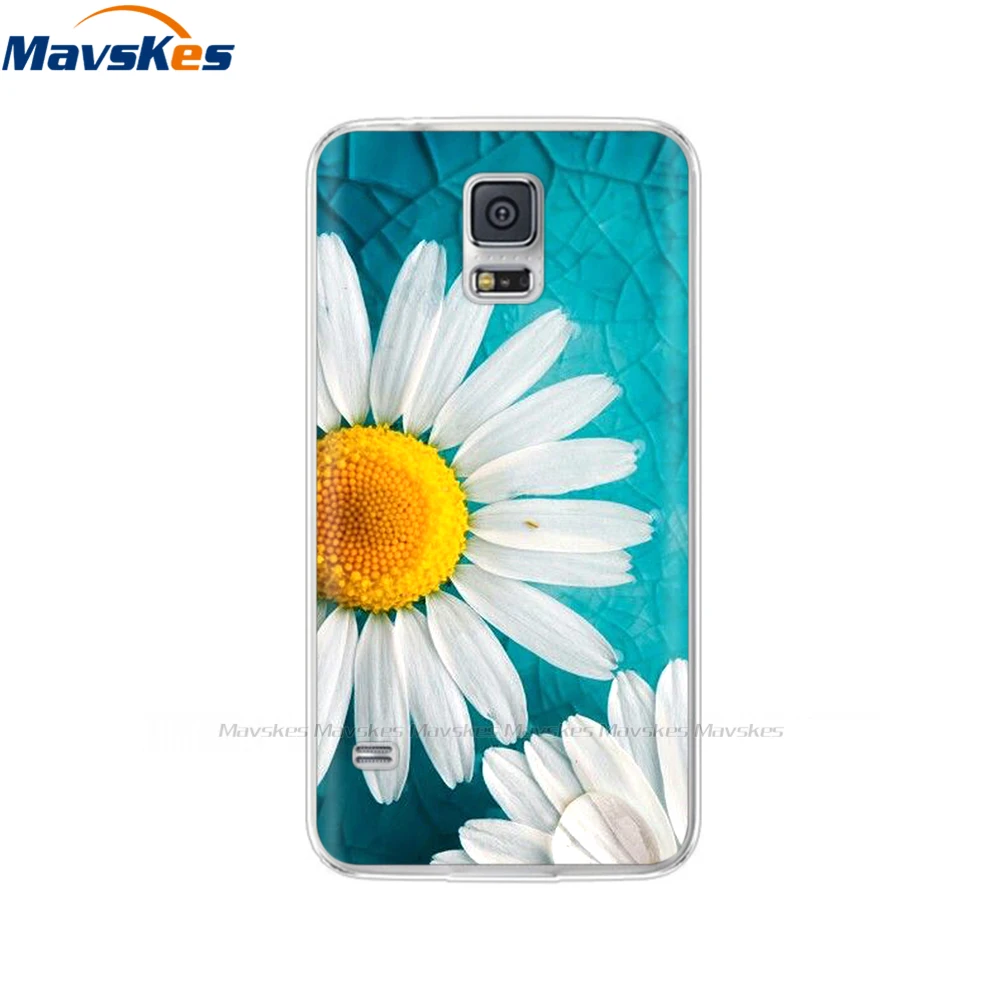 Чехол для Samsung Galaxy S5 силиконовая Мягкая задняя крышка из ТПУ телефона I9600 SM-G900F