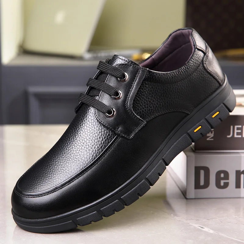 

Mazefeng 2021 Newly Men's Patent Leather Shoes Size 38-44 Head Leather Soft Anti-slip Driving Shoes Man Spring Leather Shoes