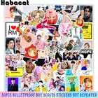 1050 шт.упак. Корейский Kpop Звездные мальчики JIMIN SUGA V наклейки JIN для ноутбука скейтборда мотоцикла холодильника путешествия телефона чемодан игрушки