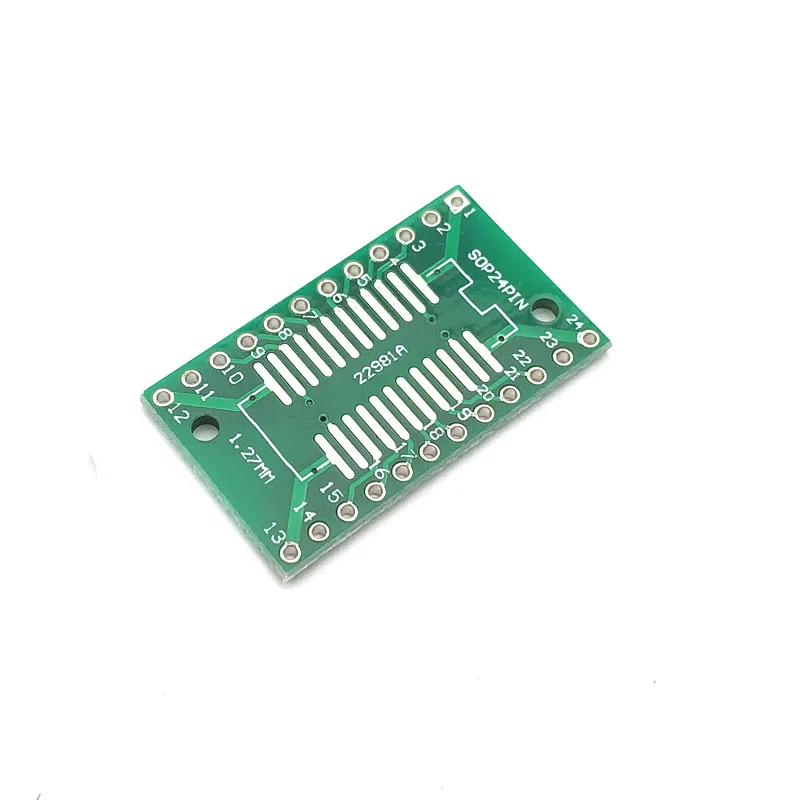 1X SOP24 SSOP24 Smd для DIP24 IC адаптер печатной платы 0 65 мм/1 27 мм | Электроника