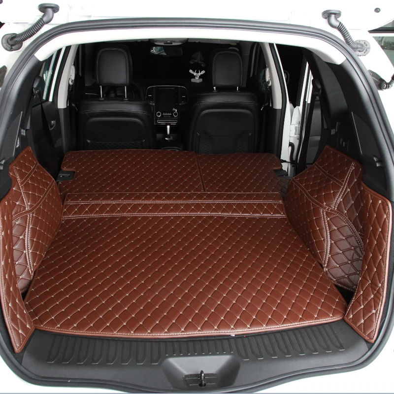 

Foal Burning car trunk mat cargo liner For Renault Koleos for Samsung QM6 LHD 2017 accessories rug carpet boot auto interior