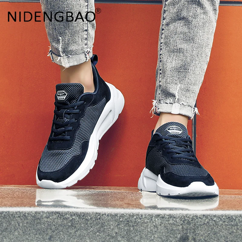 Mens Sneakers Running Shoes Mesh Breathable Comfortable Male Lightweight Walking Jogging Hiking Casual Sports Shoes Zapatillas