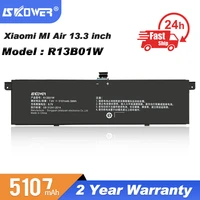 Laptop Battery For Xiaomi Air 13 3  12 5  15 6  Gaming GTX1050 Ruby Timi TM1703 R13B01W G15B01W R10B01W N15B01W Notebook