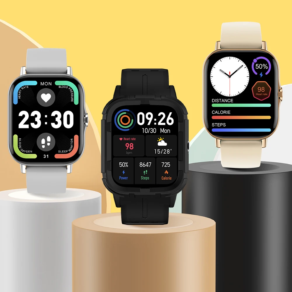 

ZMAKSLLE DT94 Smartwatch Men Women Sports IP68 Waterproof ECG Fitness Tracker Clock for IOS Android BT Call Smart Watch