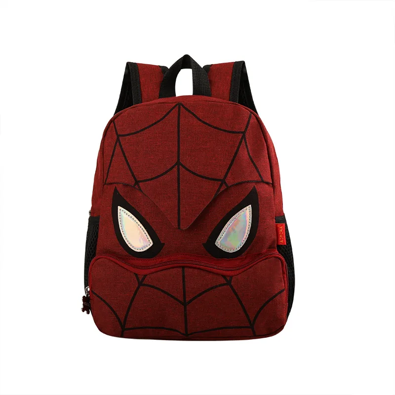 3D backpack Spider man Cartoon School Bags Girl Boys 2022 New Waterproof Toddler Kindergarten Schoolbag