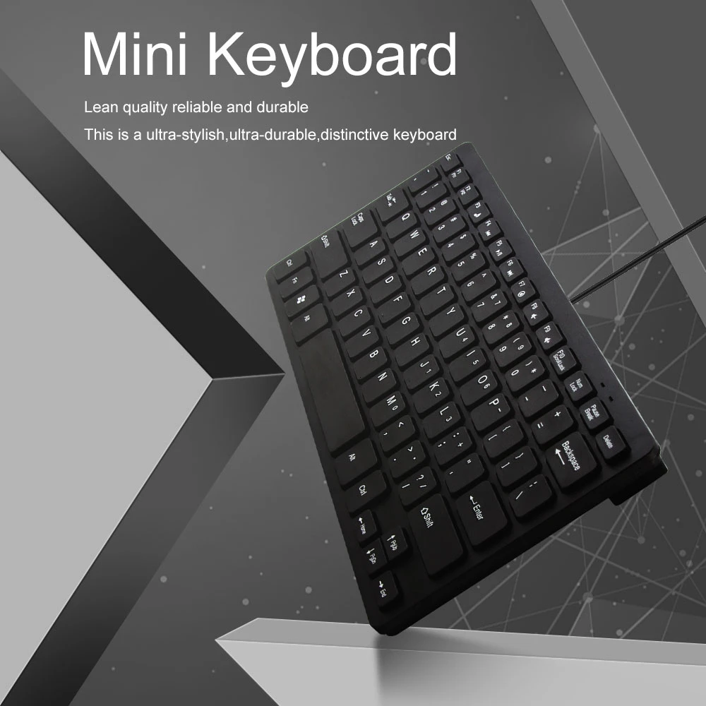 Беспроводная клавиатура CHUYI портативная мини-клавиатура ультратонкая